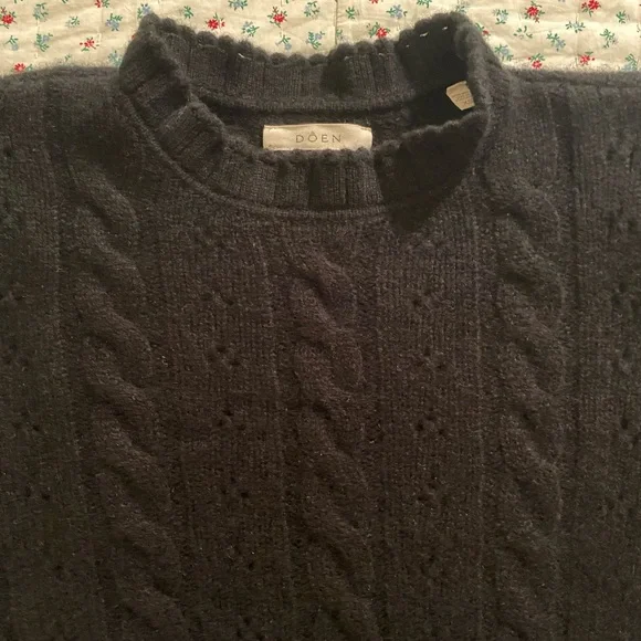 Dôen Appoline Cable Knit Sweater